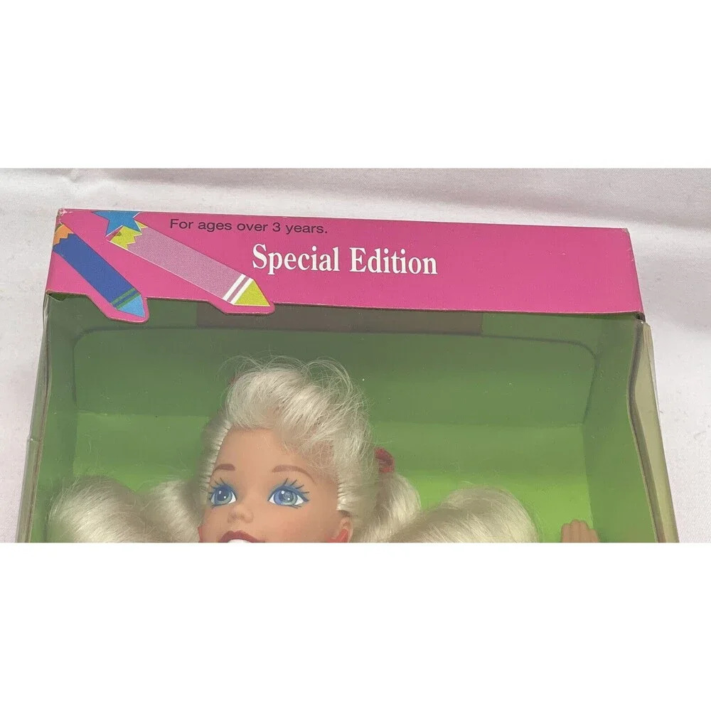 1994 School Time Fun Barbie Doll Special Edition Mattel #13741 - Picture 15 of 16